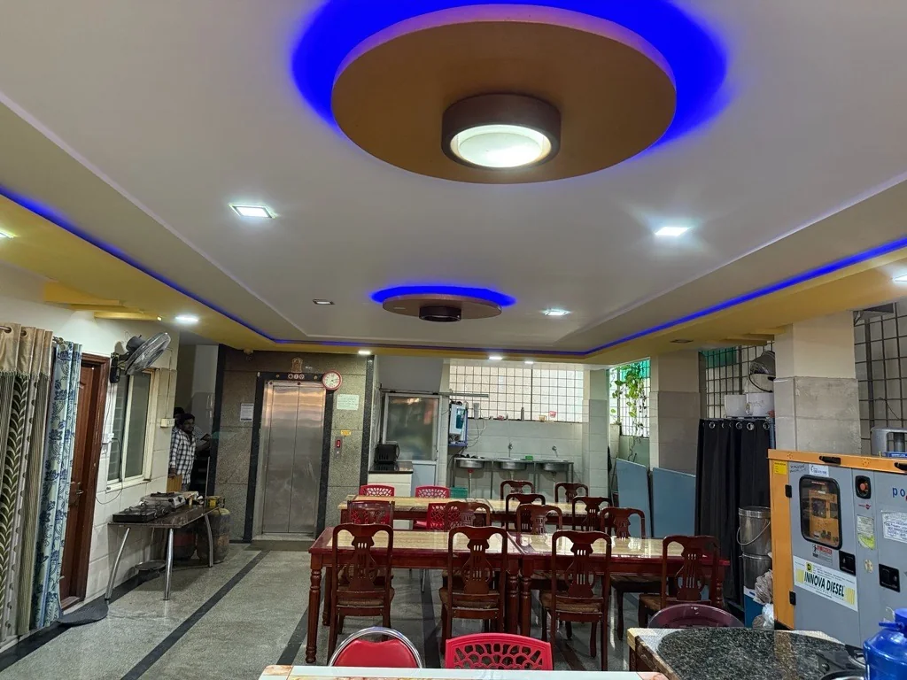 Shared dining hall at Gayatri Luxury Ladies PG